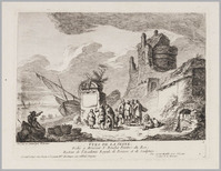 KG 13611
<br/>
Gezichten op de Seine (6)
<br/>
<em>Weirotter, François Edmund (1730-1771)</em>